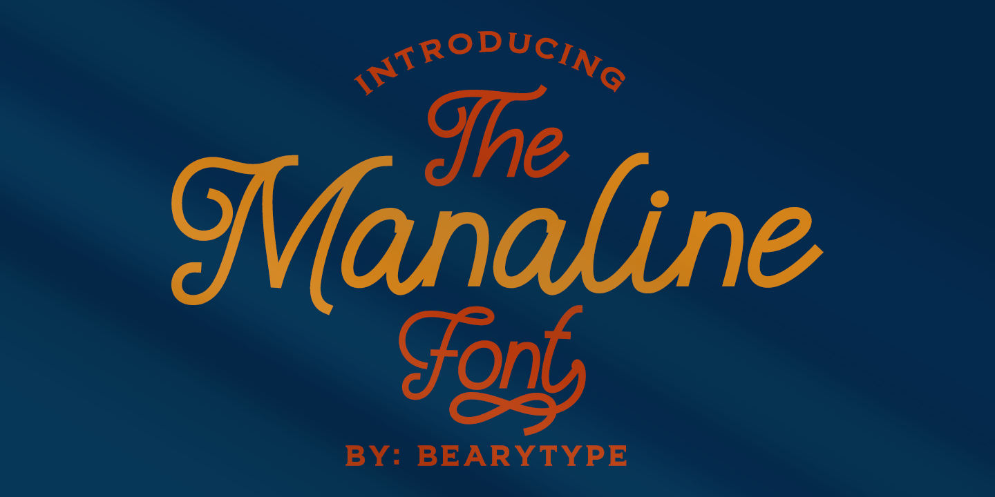 Font Manaline